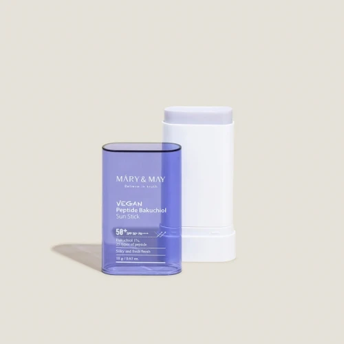 MARY & MAY | Vegan Peptide Backuchiol Sun Stick SPF50 + -18 gr
