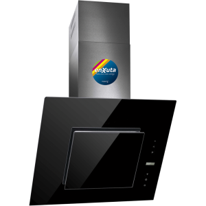 Campana Enxuta Negra Digital con extracción de 750 m3/h