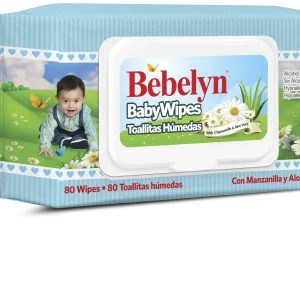 3CT Bebelyn® Toallitas Humedas Para Bebés (Con 80 Toallitas C/U)