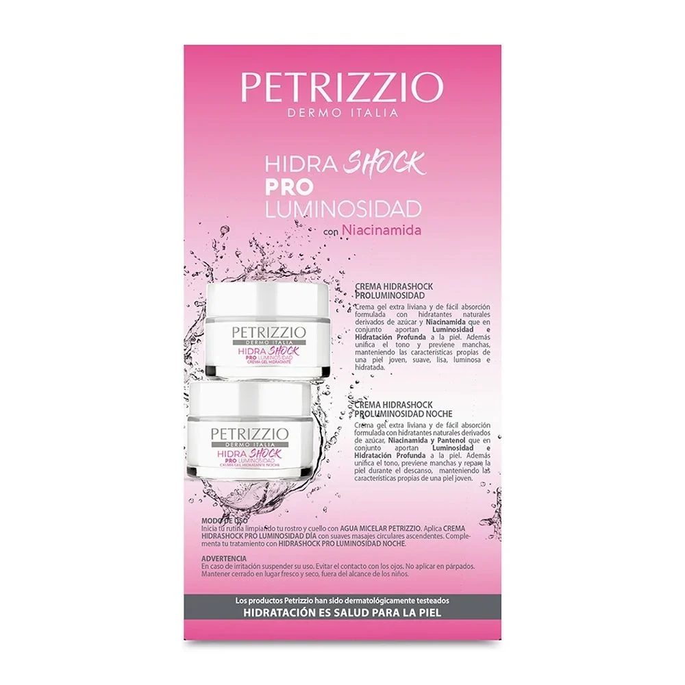 Set de Cremas HidraShock Pro Luminosidad