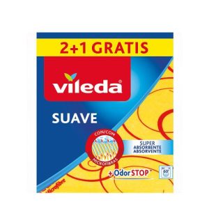 BAYETA SUAVE 2+1 30%MICROFIBRAS VILEDA