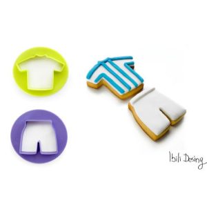 SET 2 CORTAPASTAS FORMA FUTBOLISTA