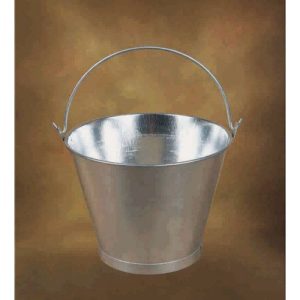 CUBO GALVANIZADO CONICO 11″ 27,5 CM 8L