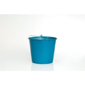CUBO AGUA PLASTICO AZUL 12L