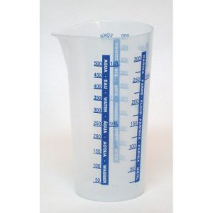 VASO MEDIDOR PLASTICO 500ML