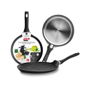 SARTEN CREPS ALUMINIO INDUCCION PIEDRA 24CM