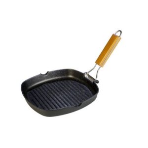 GRILL ALUMINIO FUNDIDO ECOCHEF M/ABATIBLE 28CM