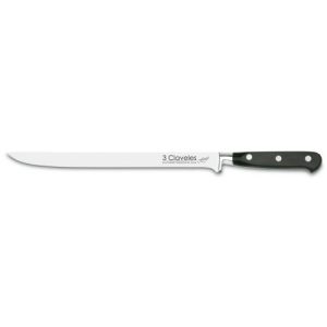 CUCHILLO 3 CLAVELES FORJADO JAMONERO 25CM