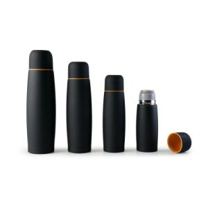 TERMO LIQUIDO INOX NEGRO 0.35L