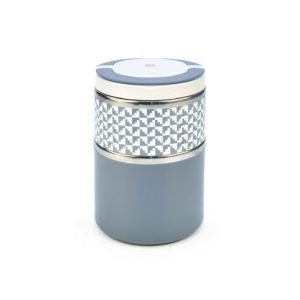 TERMO SOLIDOS INOX DOBLE PARED AZUL 0.900L