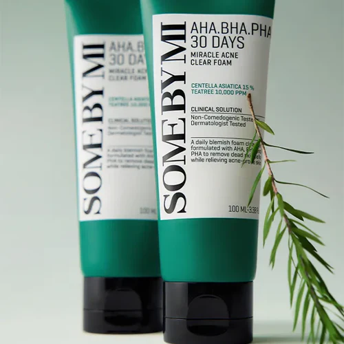 SOME BY MI | AHA BHA PHA 30 Days Miracle Acne Clear Foam – 100ml