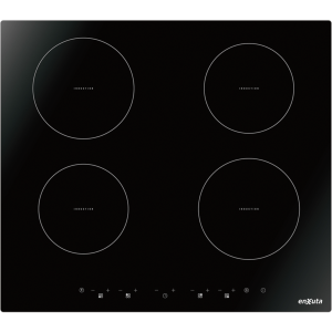 Anafe Enxuta de Empotrar de Inducción Magnetica con 4 Hornallas