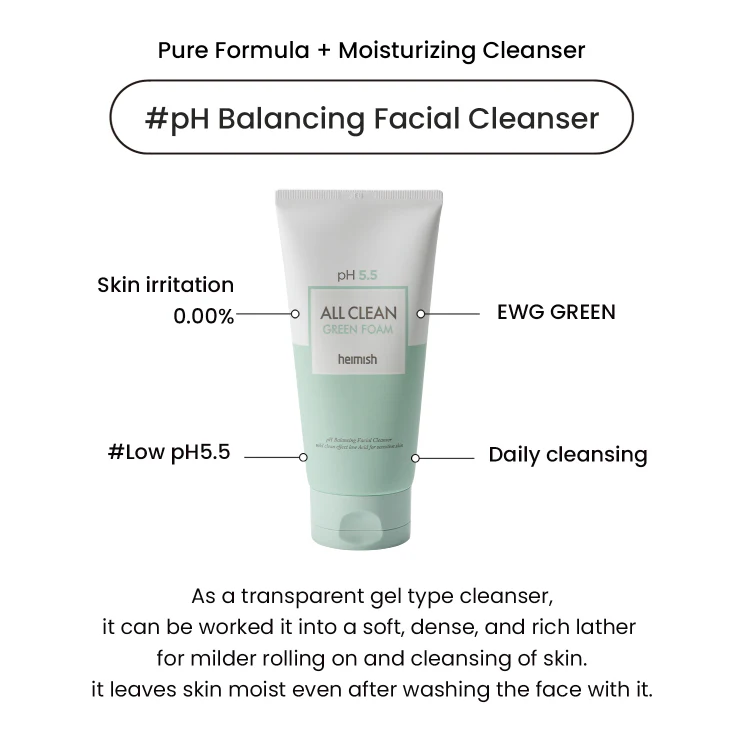 HEIMISH | All Clean Green Foam – 30ml