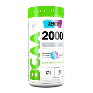 Aminoacido Bcaa Star Nutrition 120 Capsulas