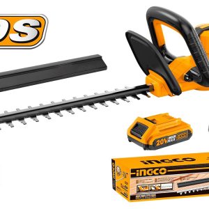 Corta Cerco Ingco A Bateria Con 1 Bateria Y Cargador 20V P20S