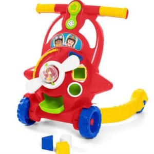 Caminador Calesita Didactico 2 En 1 Con Sonido Y Luces Ta Te Ti