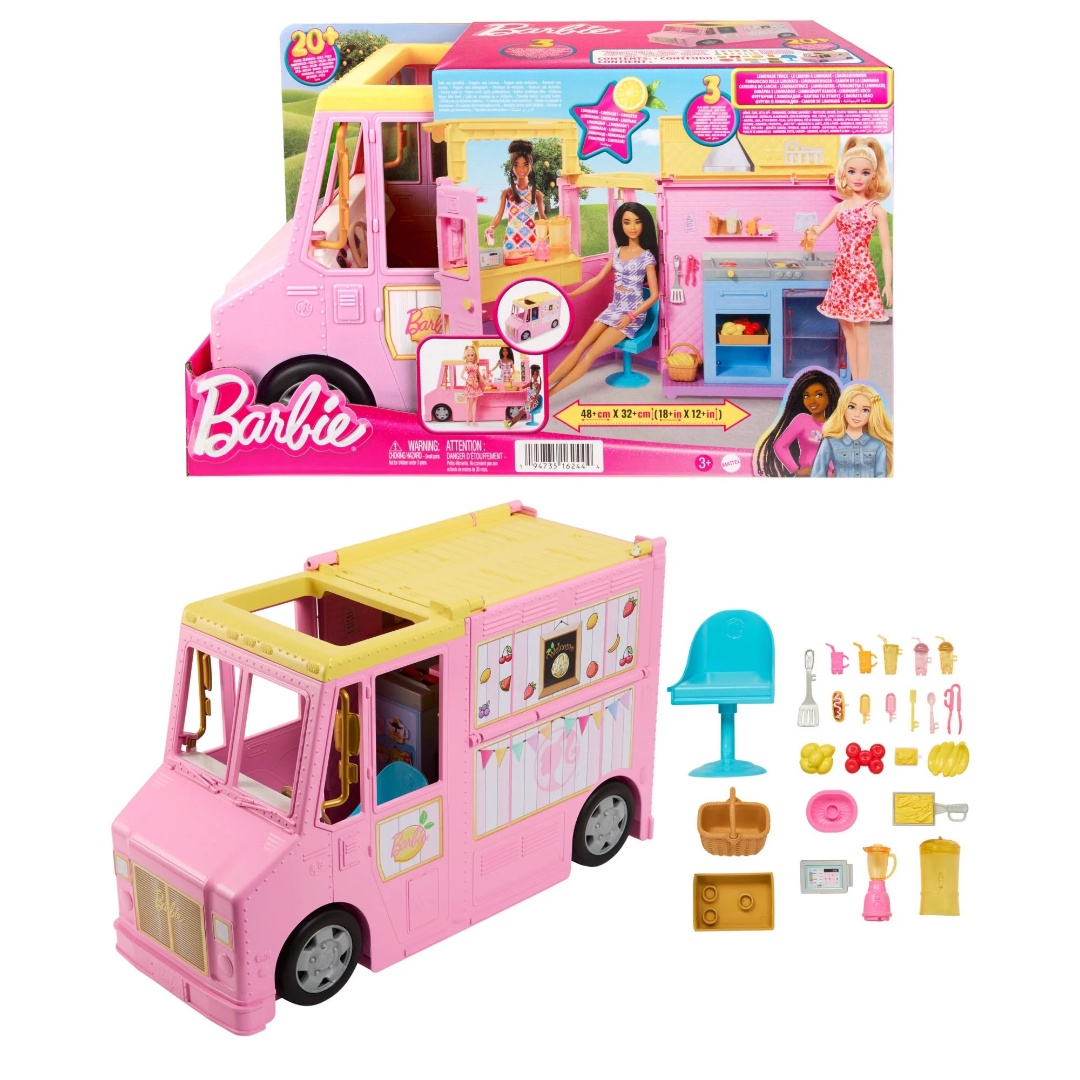 Camión De Limonadas Barbie Sobre Ruedas – HPL71 - Imagen 4