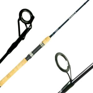 Caña De Spinning Shimano Stimula Mh 2 Tramos 2 Mts 15-30 Lbs Grafito