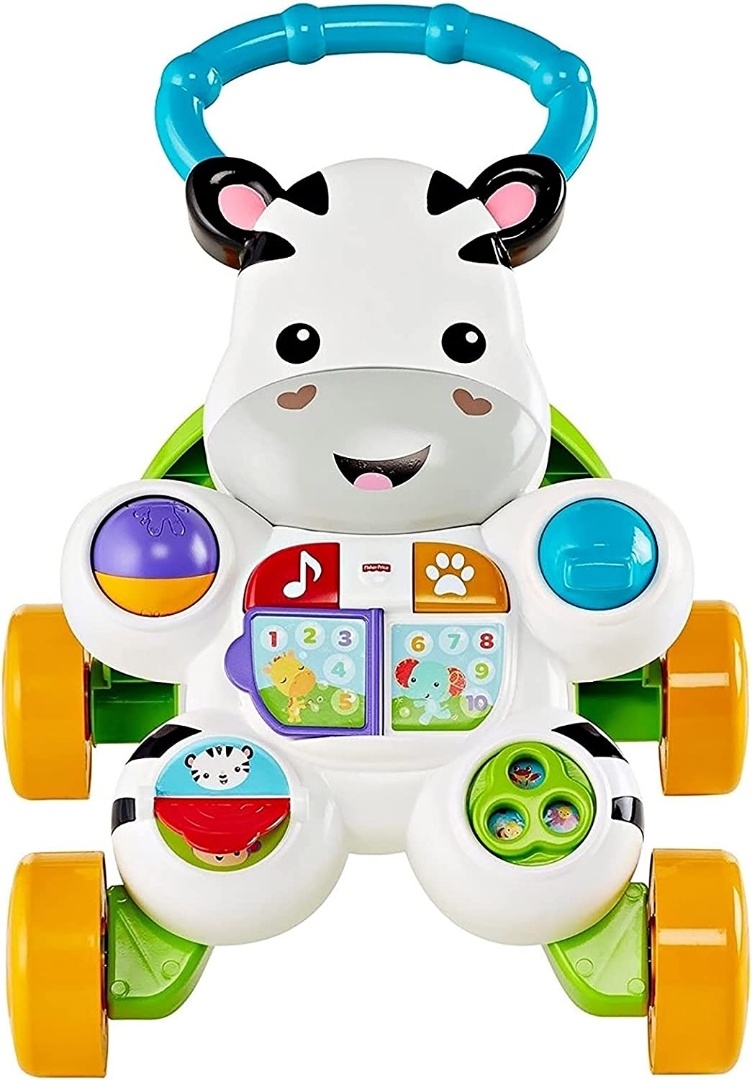 Cebra Andadera De Aprendizaje Fisher Price Dpm82 - Imagen 5