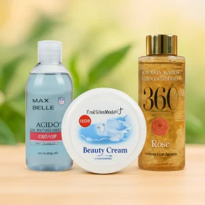 💧 Pack Hidratación Total con Ácido Hialurónico y Rosa - Cuidado Diario