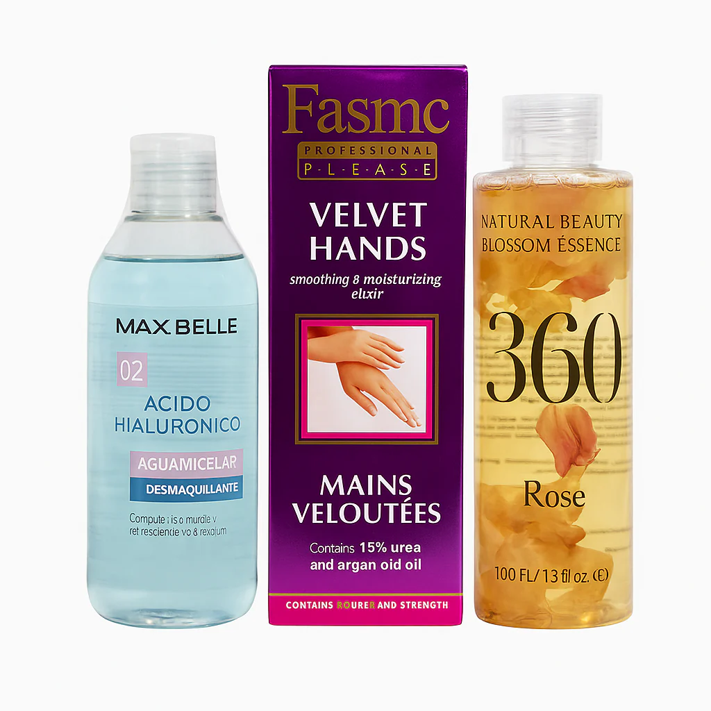 🌹 Pack Manos de Terciopelo con Ácido Hialurónico y Rosa