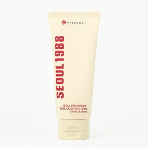 K-SECRET | Seoul 1988 Cream: Snail Mucin 93% + Rice - 100ml