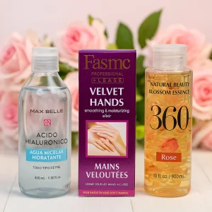🌹 Pack Manos de Terciopelo con Ácido Hialurónico y Rosa