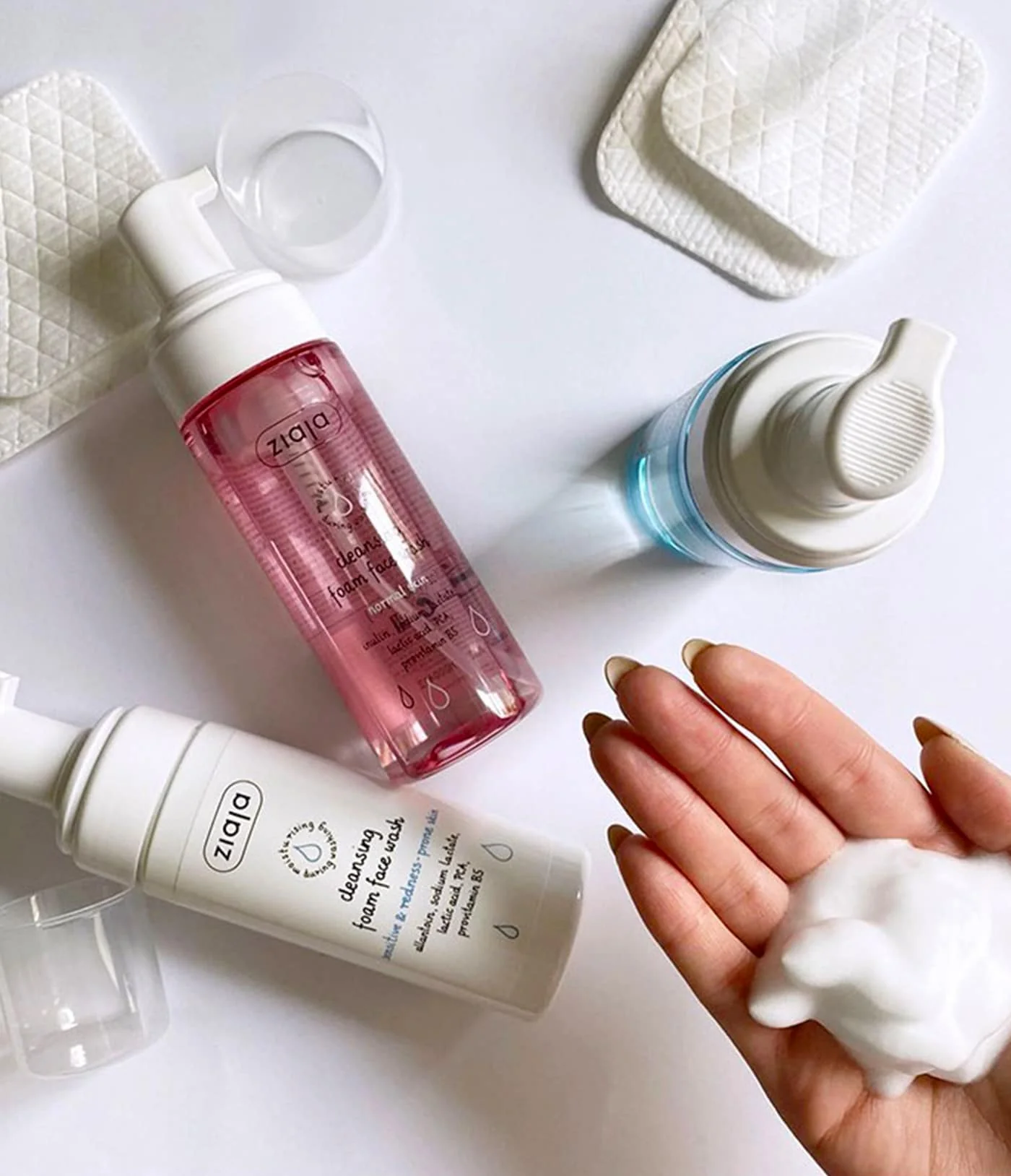 ZIAJA | Cleansing Foam Face Wash Dry Skin – 150ml