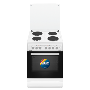 Cocina Electrica Enxuta 4 Discos Electricos y Conveccion Blanca