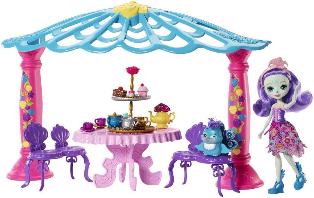 ENCHANTIMALS FIESTA DE TE PEACOCK & FLAP