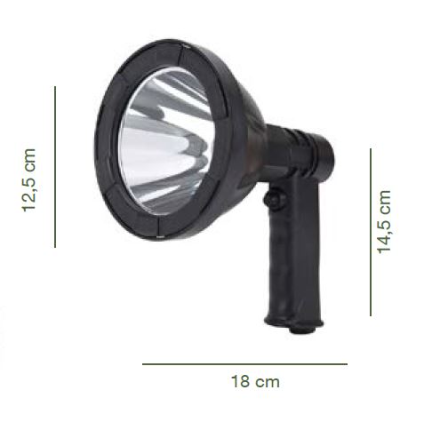 Foco de mano o Reflector con LED T 6 de 10 W
