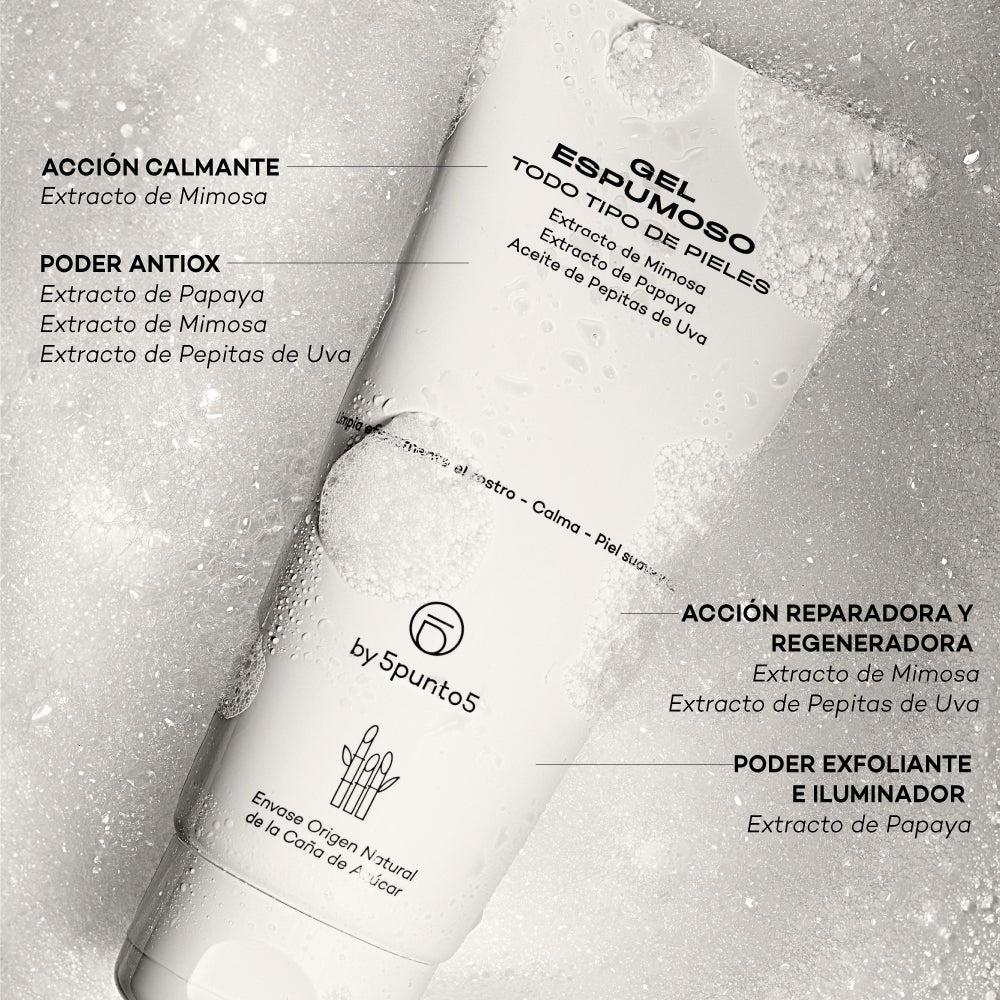 5PUNTO5 | Gel Limpiador Espumoso – 200ml