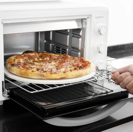 Horno Cecotec De Sobremesa Bake&toast 2600 White 4 Pizza - Imagen 4