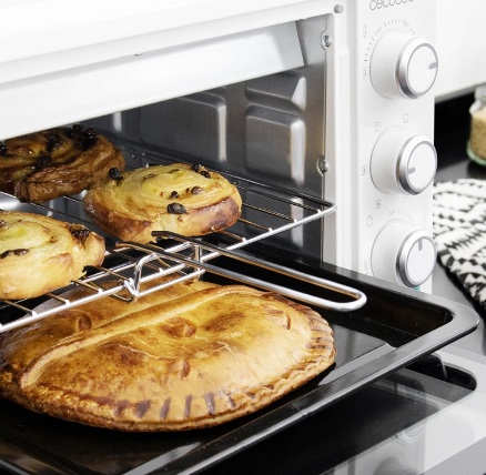 Horno Cecotec De Sobremesa Bake&toast 2600 White 4 Pizza - Imagen 5