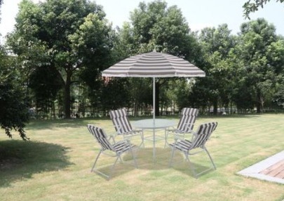 Juego de Comedor Exterior Country 6 piezas