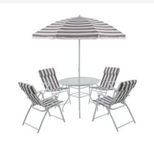 Juego de Comedor Exterior Country 6 piezas