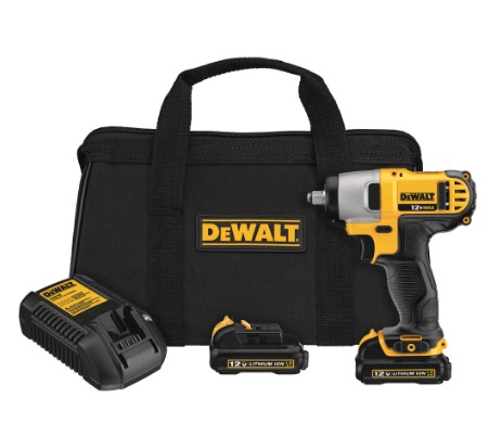 Llave de Impacto 3/8″ Dewalt 12V Ion Littio