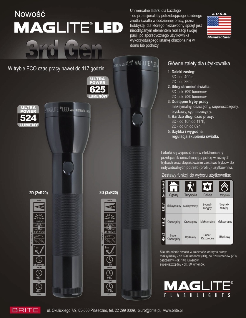 Linterna LED ML300L MagLite 3 pilas D Embalaje Caja - Imagen 6