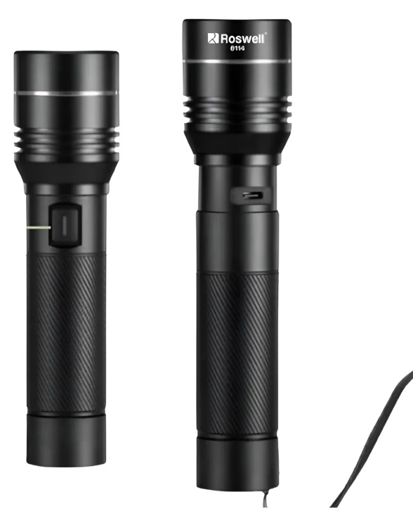 Linterna Roswell Led Láser Ultra Potente 2000 LM