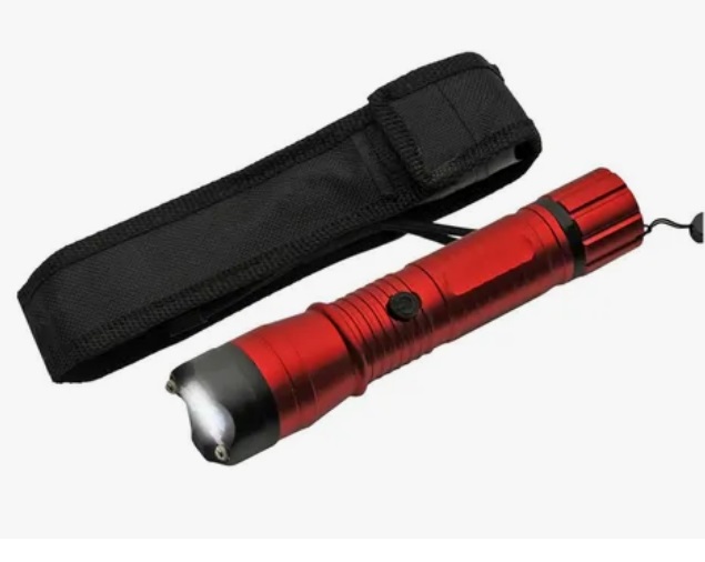 Linterna Szco Picana 6.75″ Roja 200 Lumenes C/Funda Y Cargador