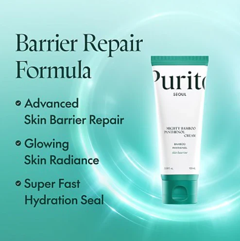 PURITO | Mighty Bamboo Panthenol Cream - 100ml - Imagen 5