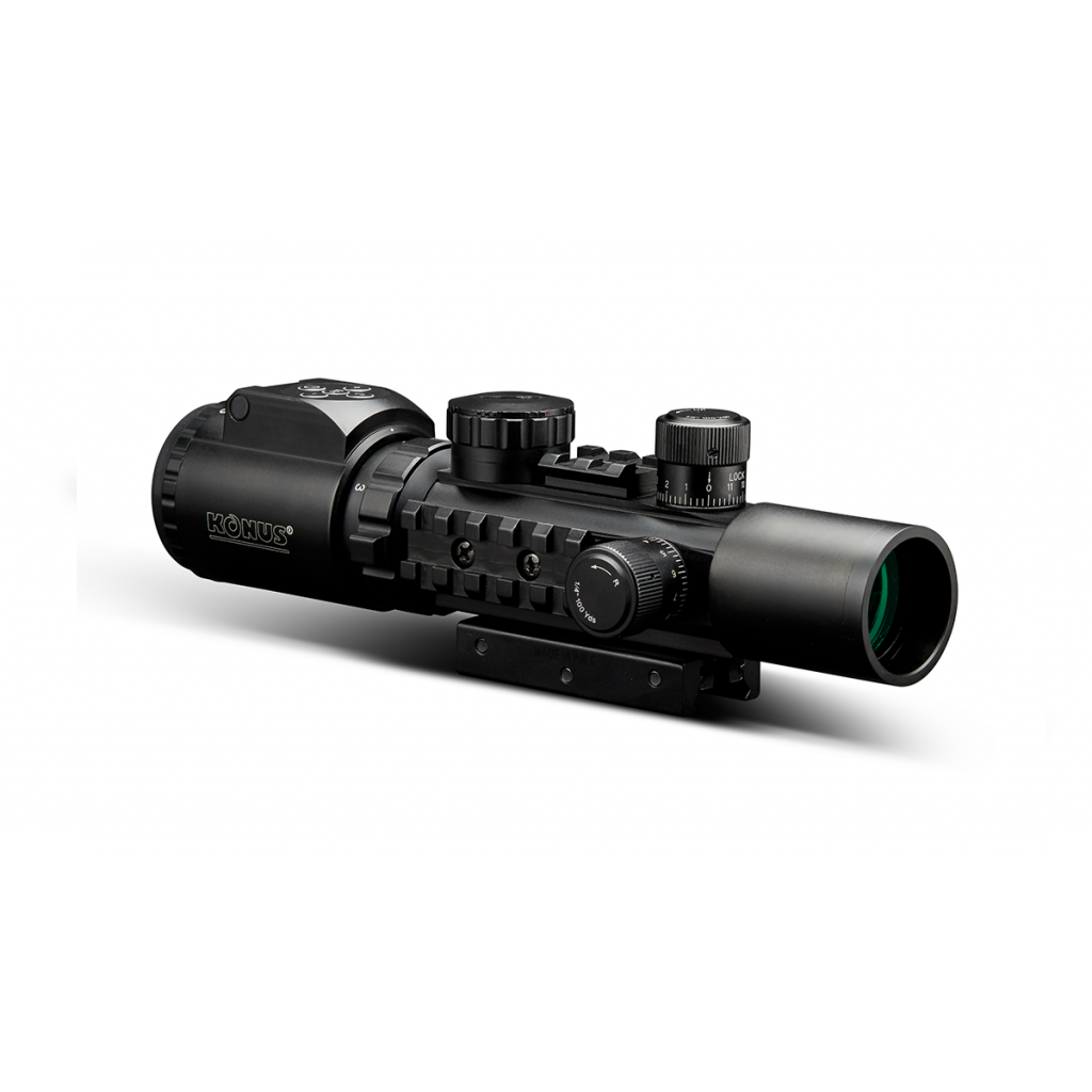 Mira telescopica 2-6 x 28 IR Konus - Imagen 4