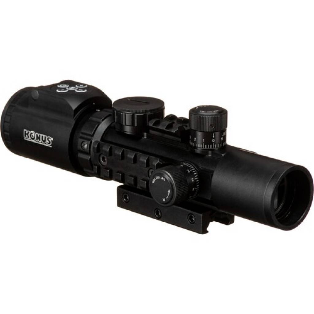 Mira telescopica 2-6 x 28 IR Konus - Imagen 6