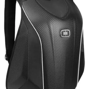 Mochila Moto Semi Rígida Expansible Impermeable Aerodinámica