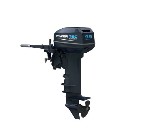 Motor Fuera de Borda PowerTec 9.9HP 2T Pata Corta