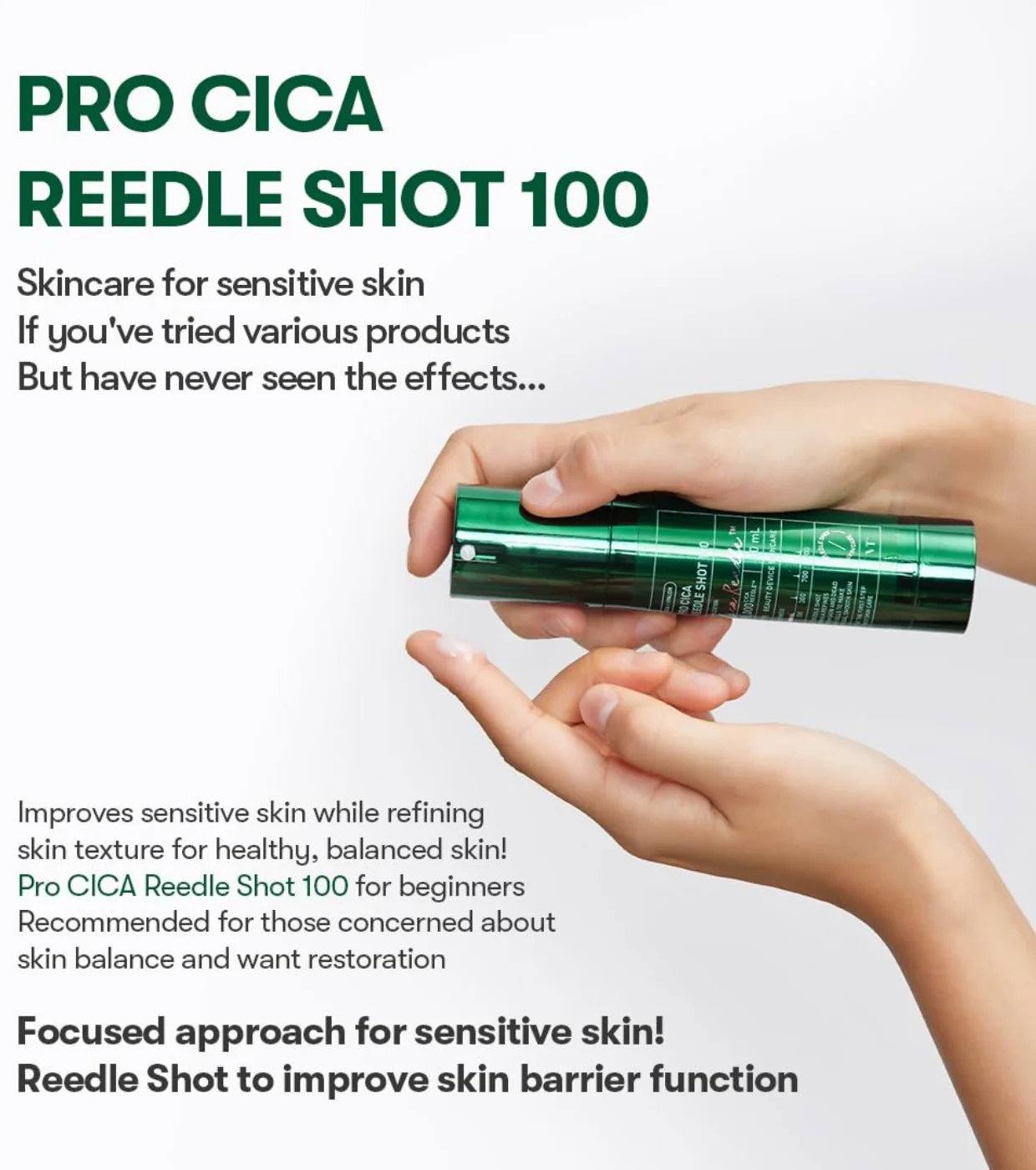 VT COSMETICS | Pro Cica Reedle Shot 300 – 50ml