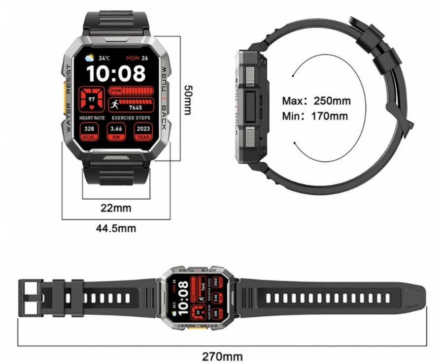 Reloj Inteligente Blackview Smartwatch  W60