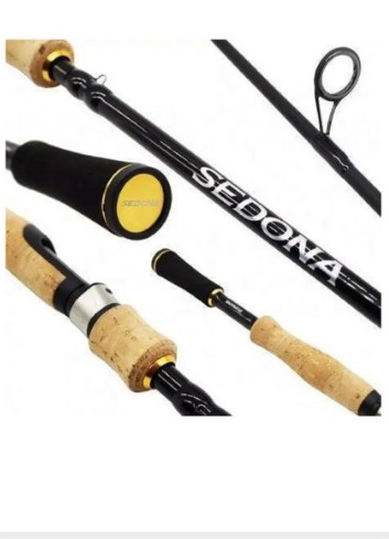 Caña de Spinning Shimano Sedona 2 Tramos 1,98 mts 6-12 Lbs Grafito