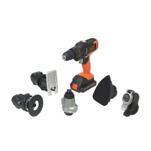 Set de Herramientas Inalambricas Black + Decker 6 en 1 Matrix 20V Litio