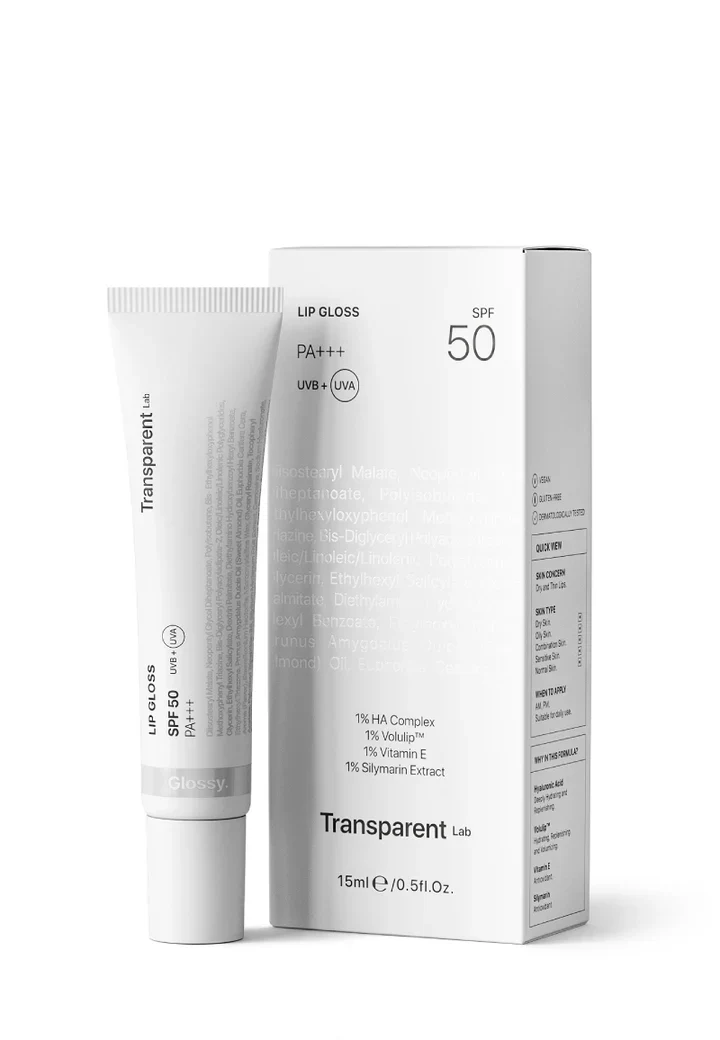 TRANSPARENT LAB | Tinted Lip Gloss SPF 50 - 15ml - Imagen 8